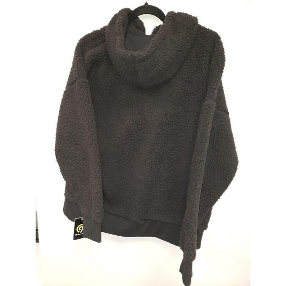 Champion NEW Black Brushed-Back Fleece Full-Zip Hoodie Medium - Picture 2 of 5